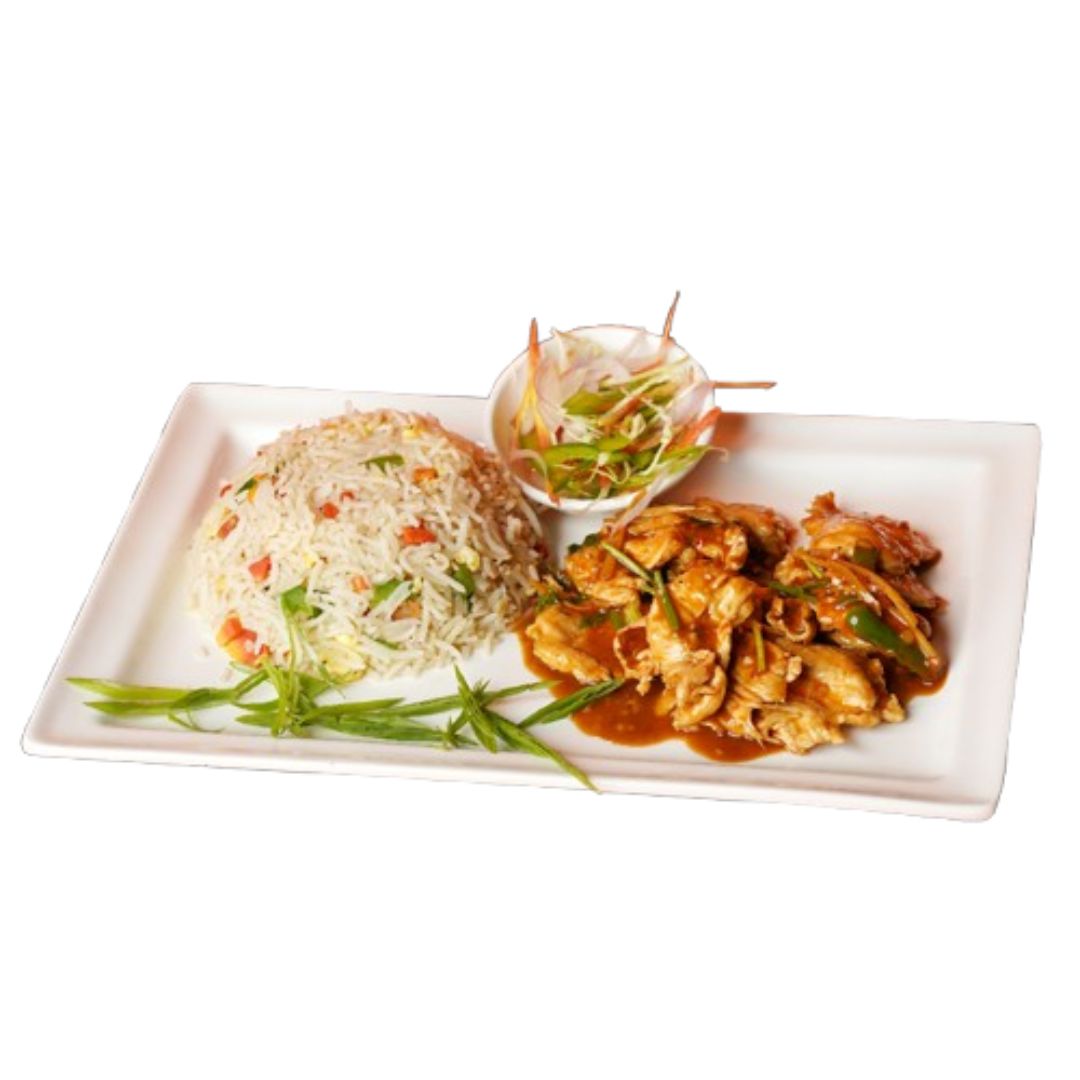 Thai chicken chilli dry Image